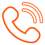 icono-equipo-de-telecomunicacion-naranja